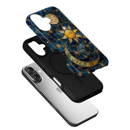 Celestial Sun and Moon Phone Case