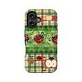 Ladybug and Apple Pattern Phone Case