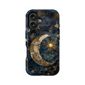 Starlit Moon and Sun Phone Case