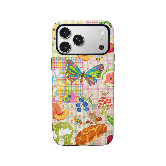 Colorful Butterfly and Fruits Phone Case