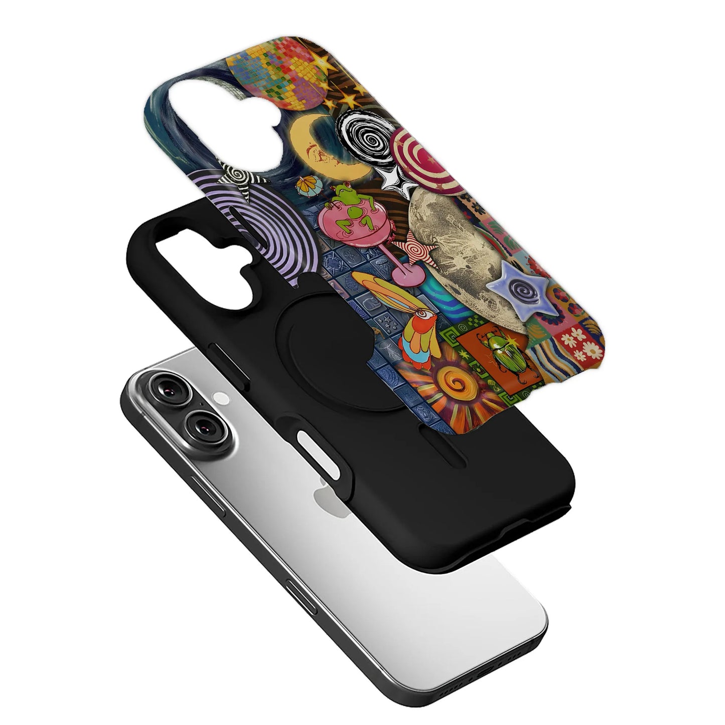 Vibrant Art IPhone 16 phone case