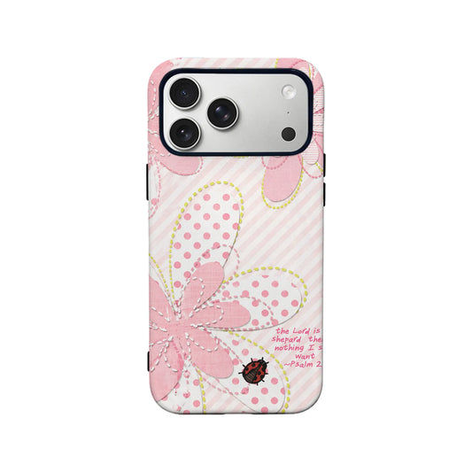 Floral Inspirational Phone Case for iPhone