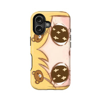 Cute Cartoon Bear Phone Case for iPhone