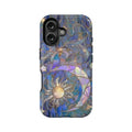 Stained Glass Sun and Moon Phone Case