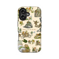Funda para teléfono con ilustración de rana caprichosa