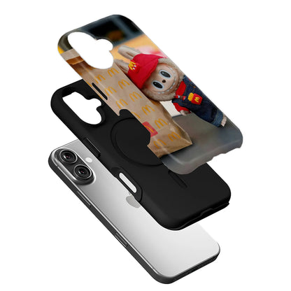 Adorable funda para teléfono de juguete de conejito de McDonald's