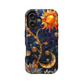 Stained Glass Sunflower Cell Phone Case