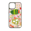 Holographic Chrome Caterpillar Phone Case - Colorful Design & Playful Art