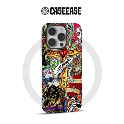 Ed Hardy Tattoo Style Phone Case