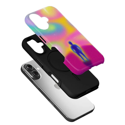 Psychedelic Silhouette Phone Case