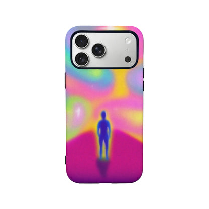 Psychedelic Silhouette Phone Case