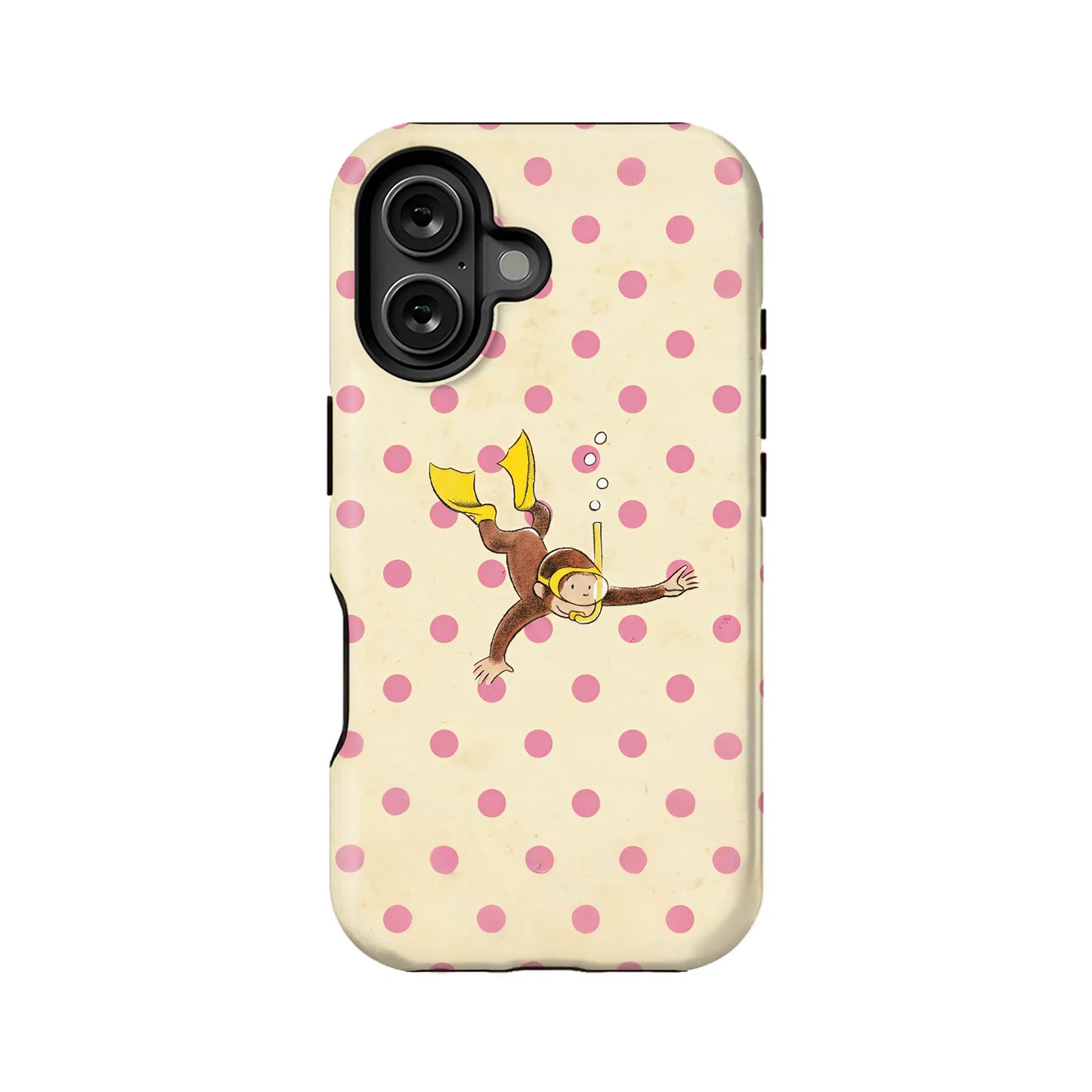 Cute Diving Monkey Phone Case