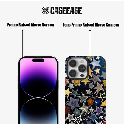 Colorful Star Phone Case - Unique Design for Star Lovers