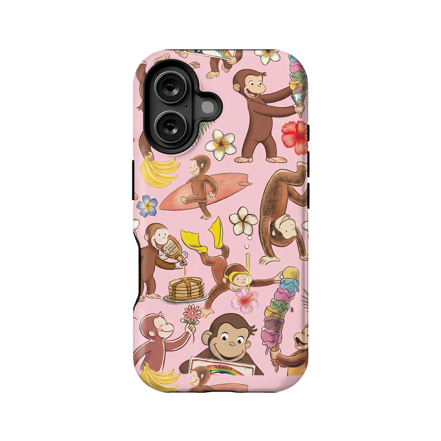 Curious George Colorful Phone Case