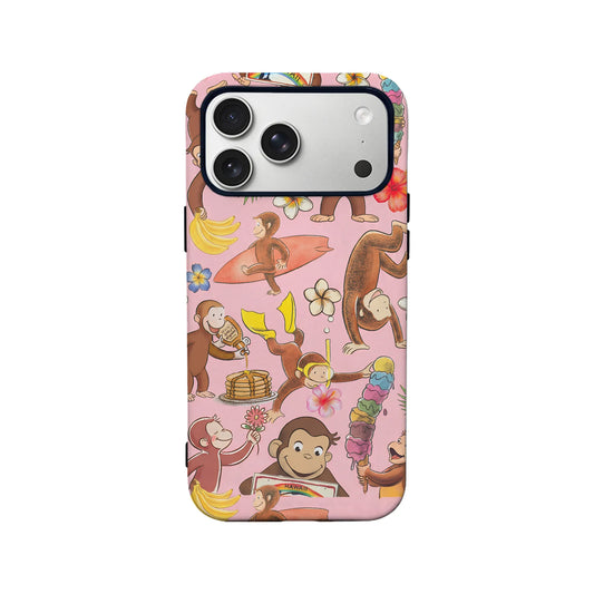 Curious George Colorful Phone Case