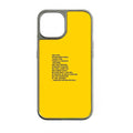 Inspirational Yellow Quote Phone Case - Motivational Design