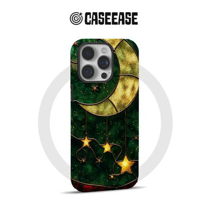 Starlit Moon Phone Case - Celestial Design for Protection