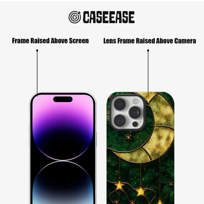 Starlit Moon Phone Case - Celestial Design for Protection