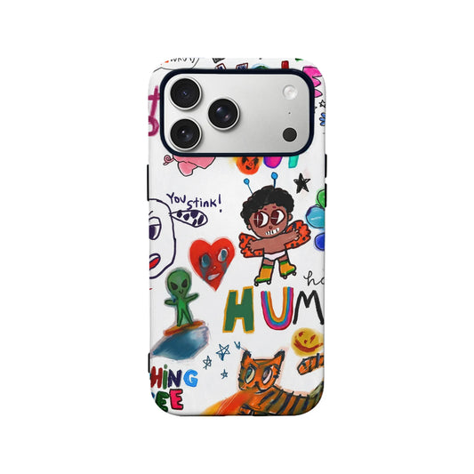 Doodle Streetwear IPhone Phone Case - Premium Protective Phone Case - View 2