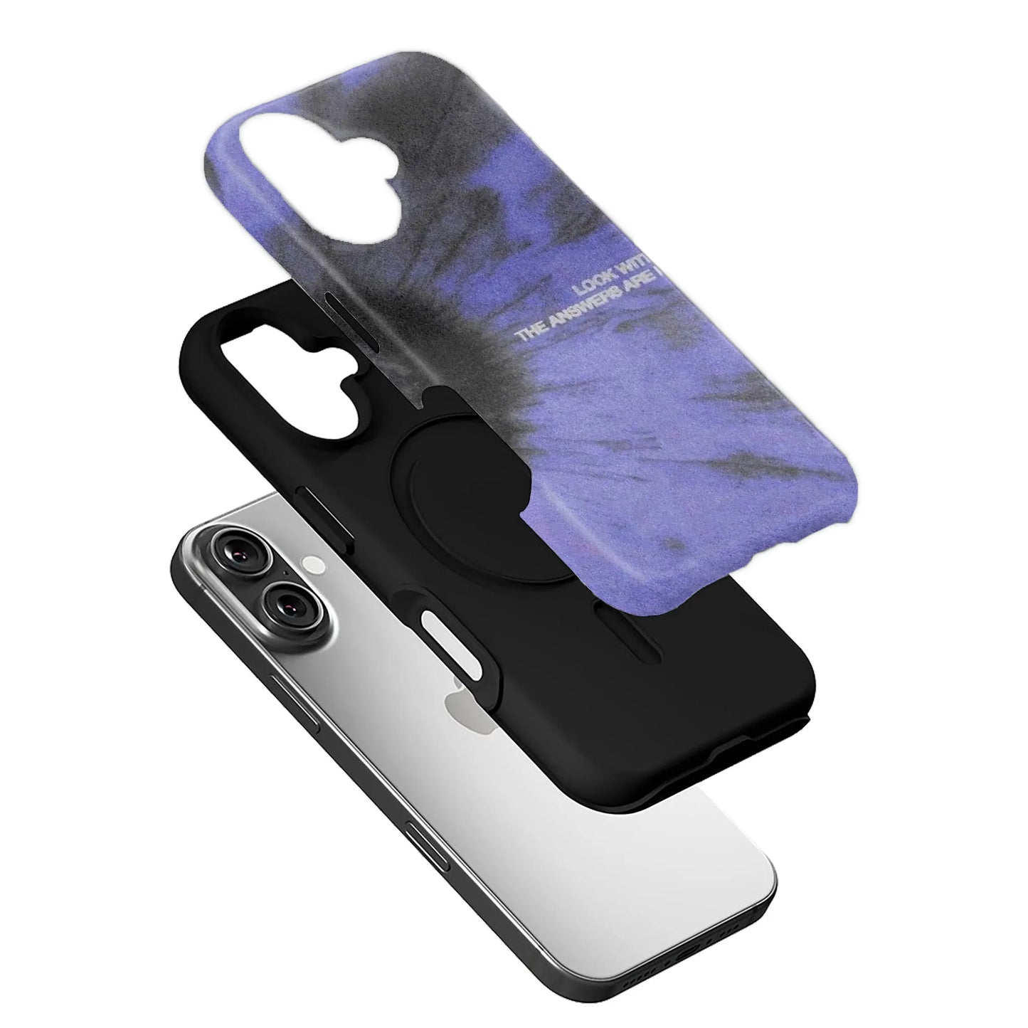 Abstract Purple Phone Case