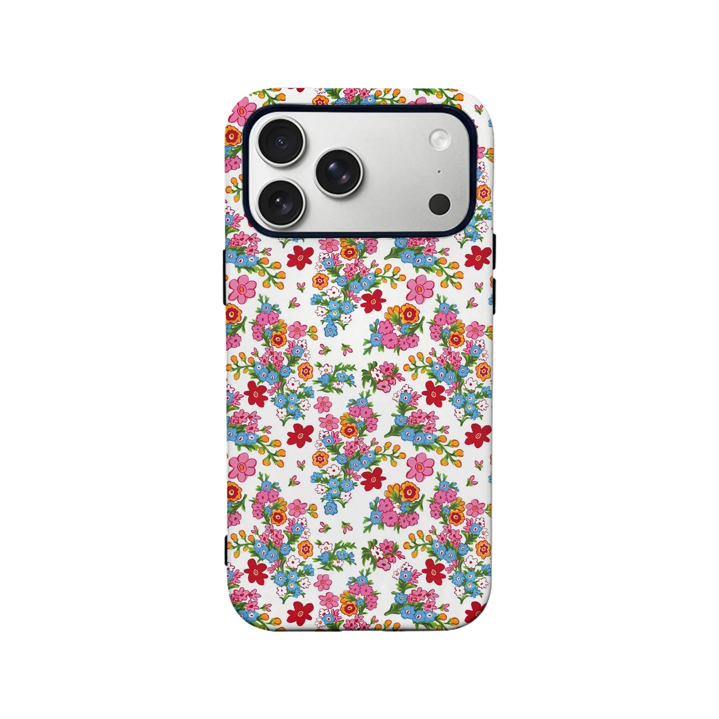 Colorful Floral Phone Case – Vibrant and Romantic Garden Design
