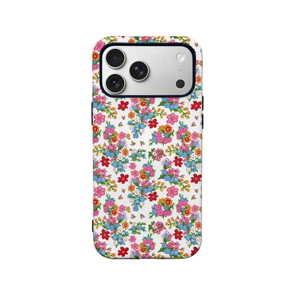Colorful Floral Phone Case – Vibrant and Romantic Garden Design