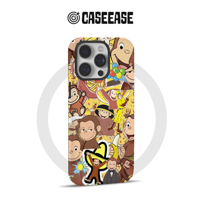 Curious George Fun Cartoon Phone Case