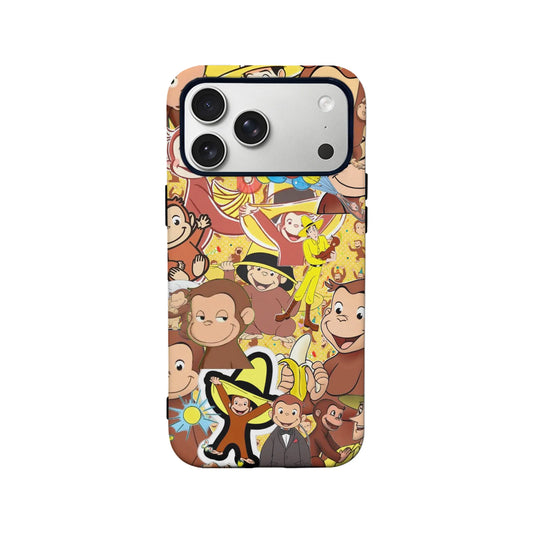 Curious George Fun Cartoon Phone Case