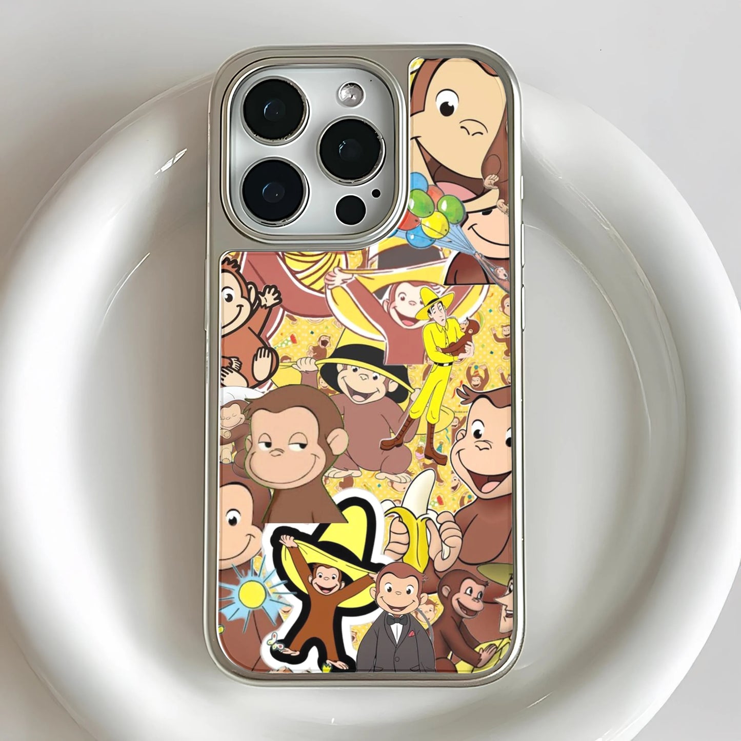 Curious George Cartoon Phone Case