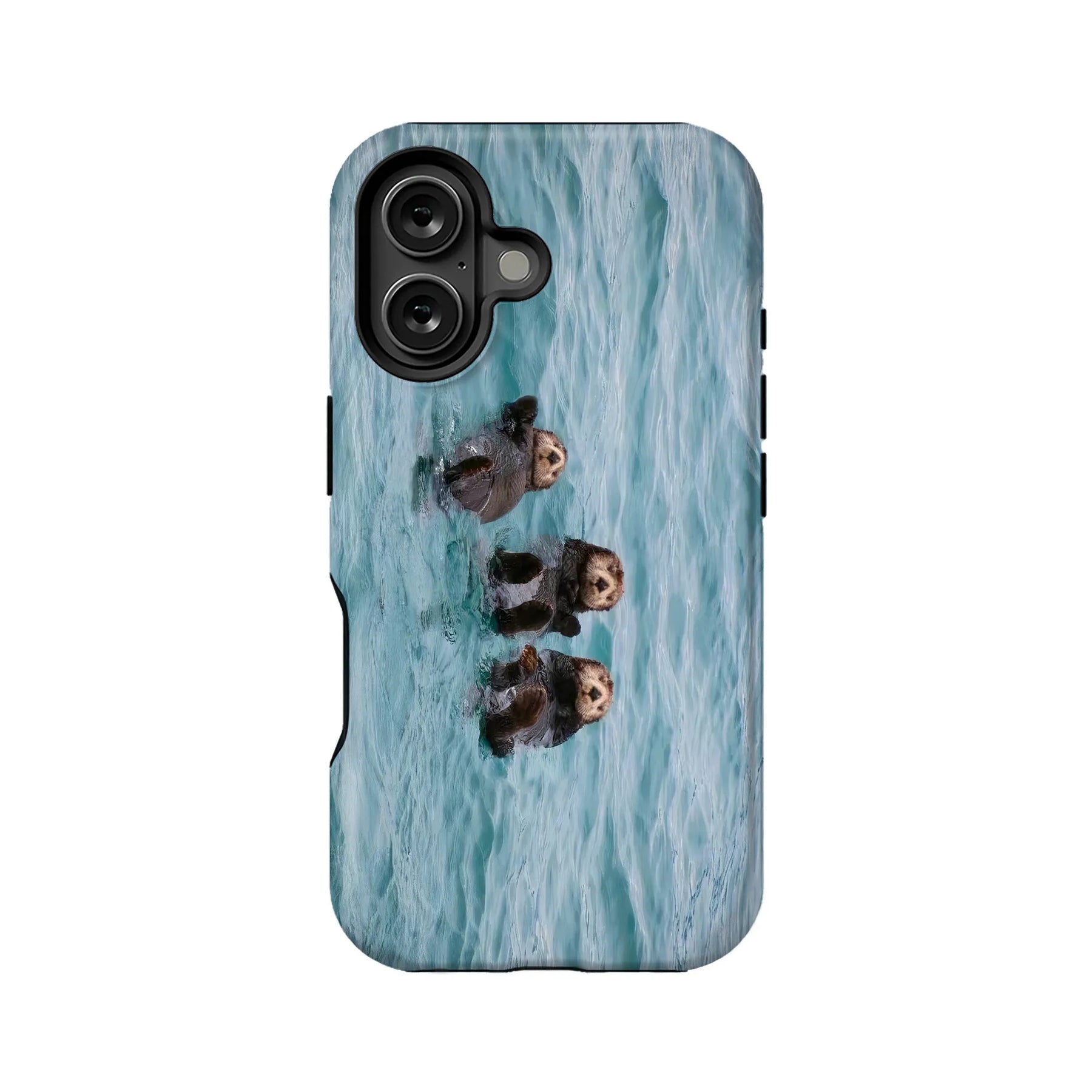 Funda para iPhone con diseño de nutria marina 