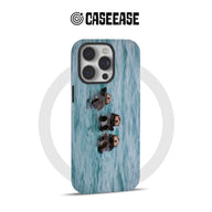 Funda para iPhone con diseño de nutria marina 