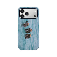 Funda para iPhone con diseño de nutria marina 
