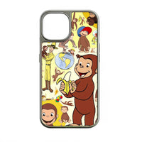 Funda para teléfono divertida de Curious George