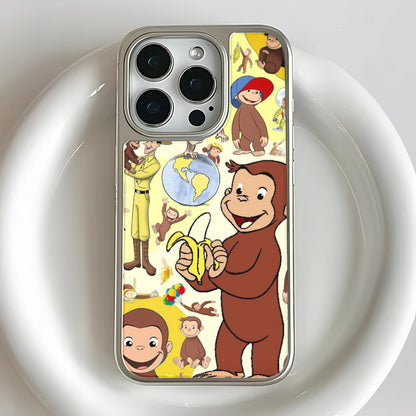 Funda para teléfono divertida de Curious George