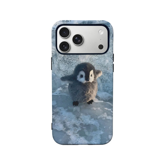 Penguin Glacier Cute Animal IPhone Phone Case - Premium Protective Phone Case - View 2