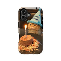 Funda para iPhone con diseño de gato y animales adorables