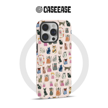 Cute Cat Pattern Phone Case