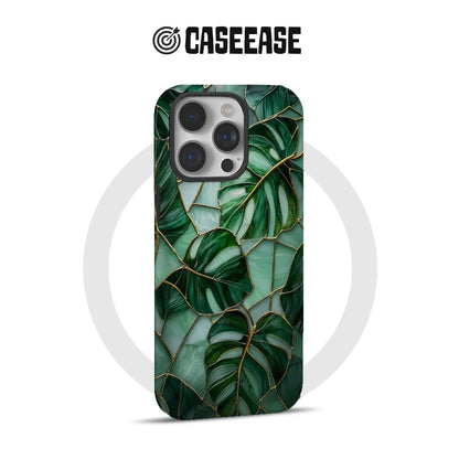 Tropical Leaf Phone Case - Stylish Greenery Design