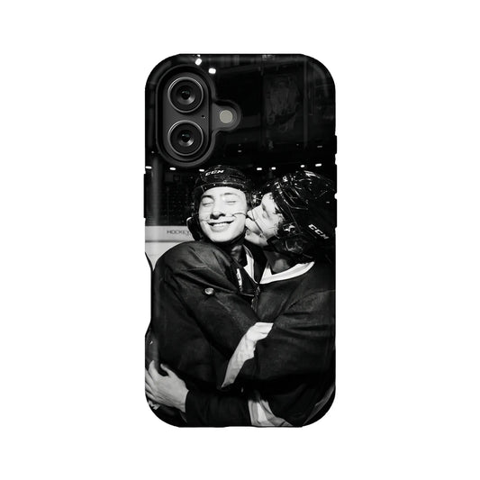 Emotional Hockey Players Phone Case