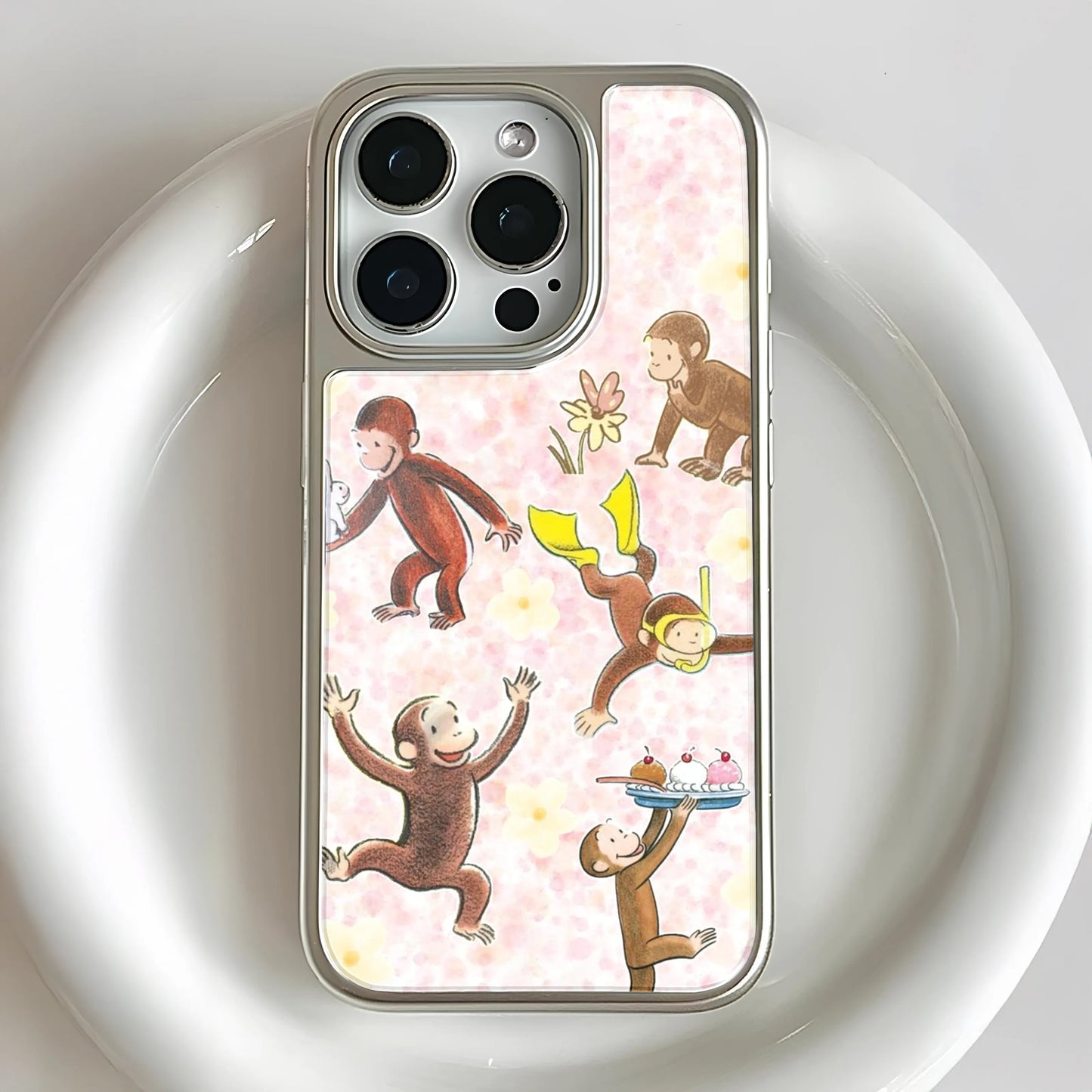 Curious Monkey Fun Phone Case