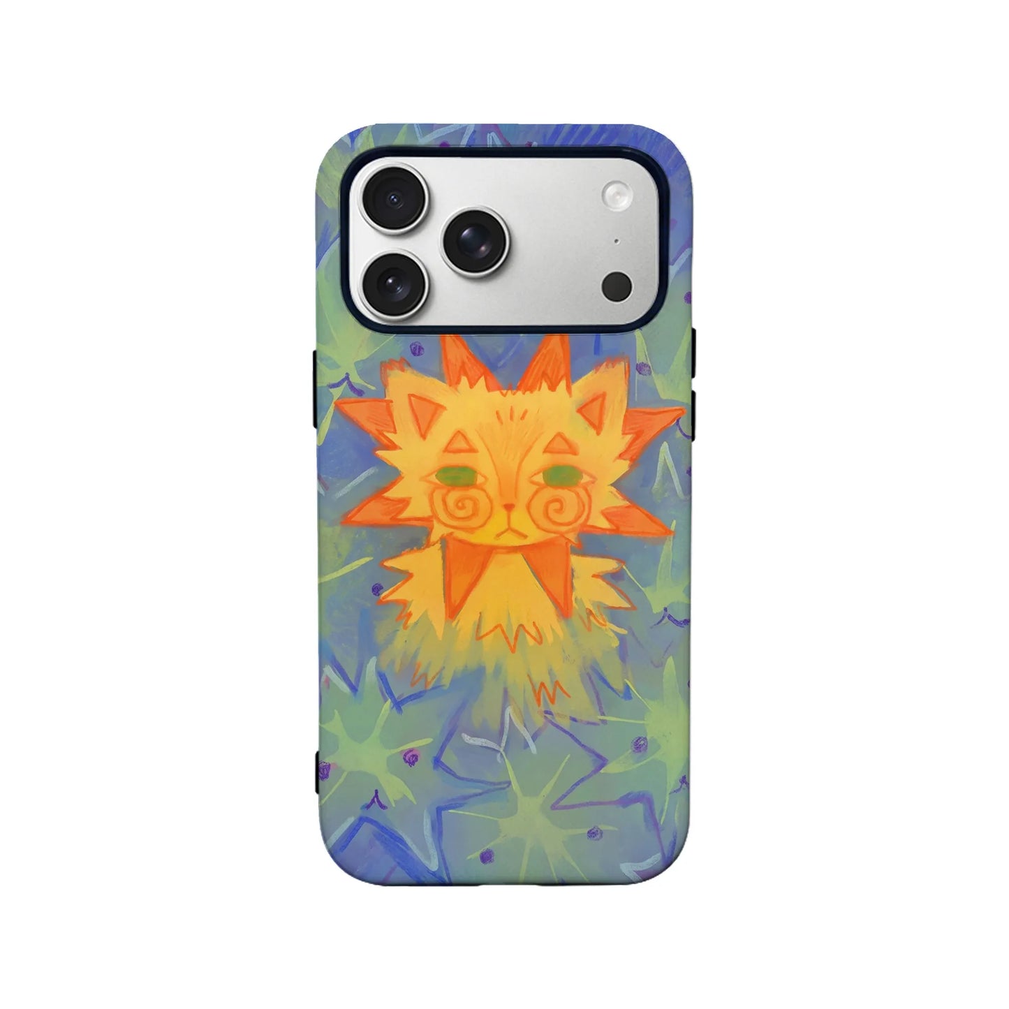 Sun Cat Minimalist IPhone Phone Case