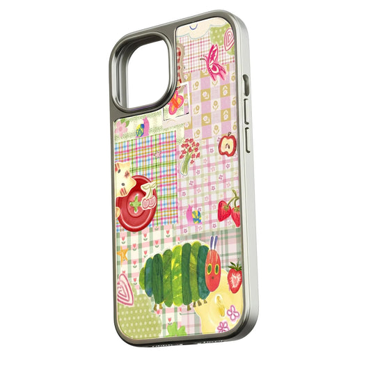 Holographic Chrome Hungry Caterpillar Phone Case - Kids & Nature Inspired