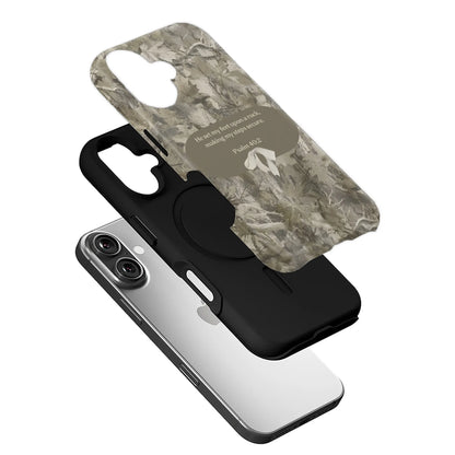 Psalm 40:2 Inspirational Phone Case