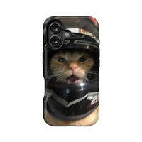 Funda para iPhone con diseño de motociclista