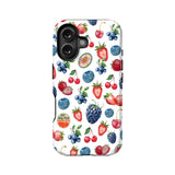 Funda para teléfono con frutas de colores