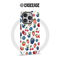 Funda para teléfono con frutas de colores