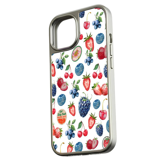 Berry Bliss Phone Case - Colorful Fruit Design & Artistic Illustration