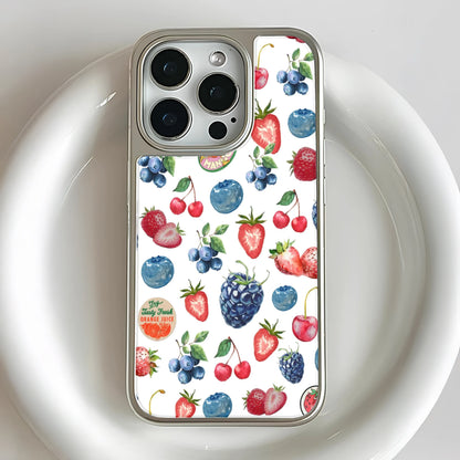 Berry Bliss Phone Case - Colorful Fruit Design & Artistic Illustration