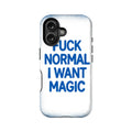 Funda para teléfono con tipografía vanguardista: 