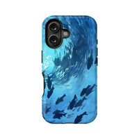 Bottom Fish School Minimalist IPhone Phone Case